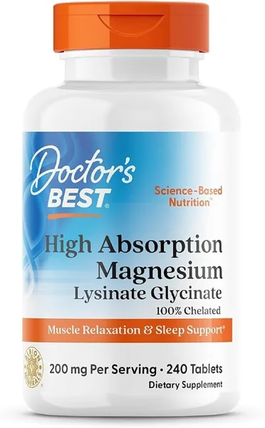 Doctor's Best High Absorption Magnesium bottle