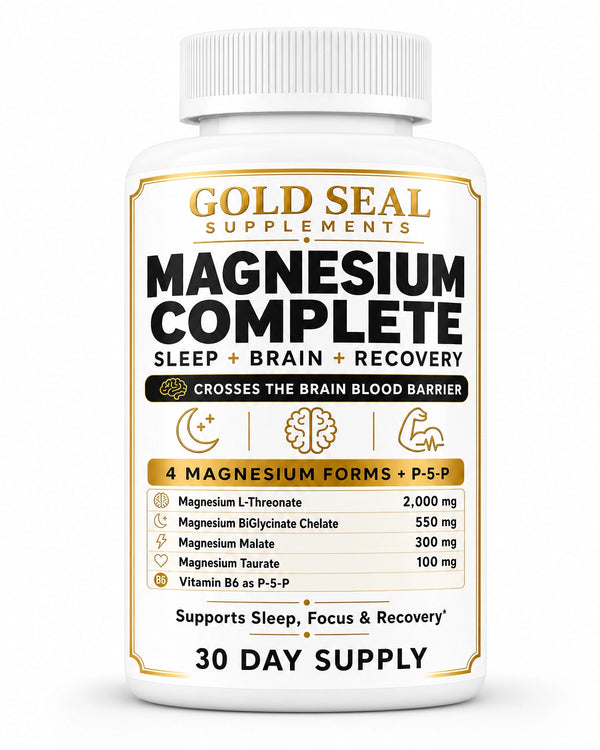 Magnesium Complete by Gold Seal bottle